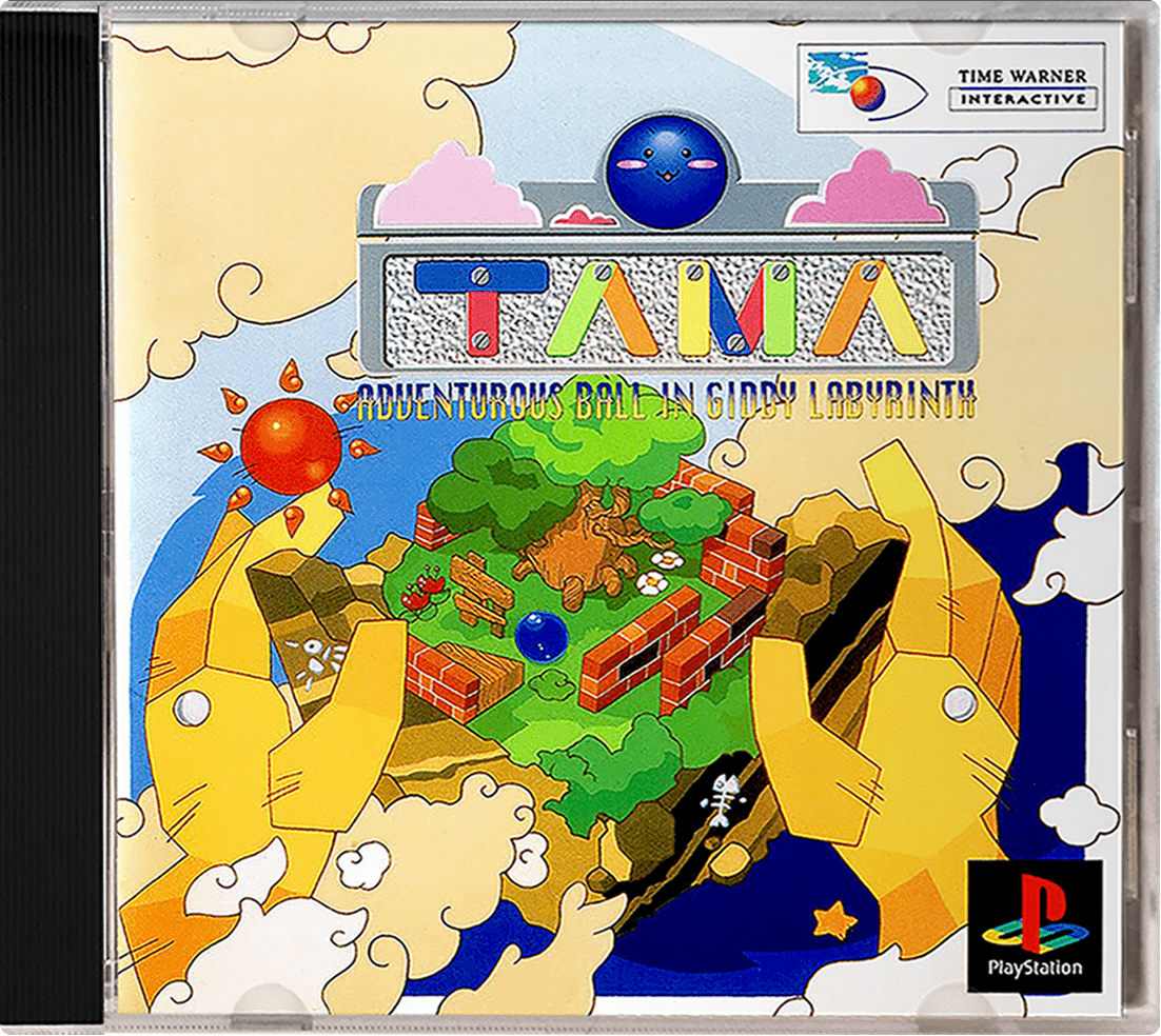 Tama: Adventurous Ball In Giddy Labyrinth box art for Playstation